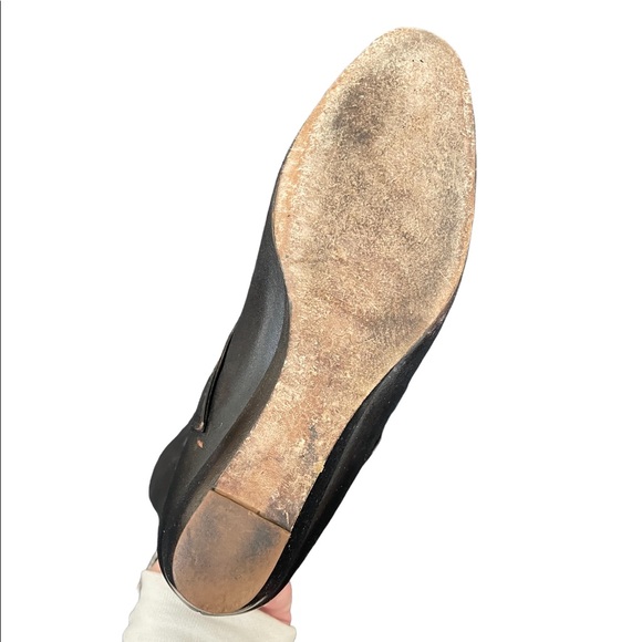 LOEFFLER RANDALL Back buckle wedge boots - Picture 6 of 7